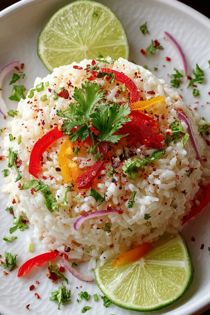 Island Coconut Pepper Rice – Cooking With Chef Alba