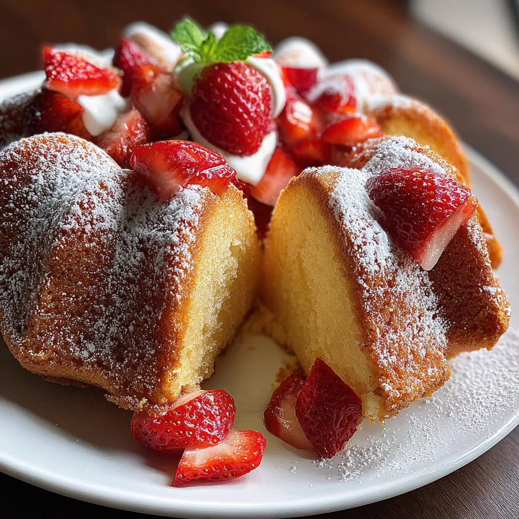 Strawberry Pound Cake – Cooking With Chef Alba